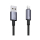Kabel USAMS Kabel USB na Lightning 2,4A 2m Fast Charging stalowy